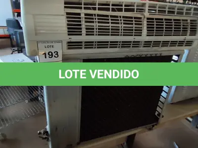 LOTE 193 - 01 AR CONDICIONADO MODELO SPRINGER MARCA CARRIER. (NO ESTADO) ATENÇÃO! FAZER A VISITAÇÃO ANTES DE ARREMATAR, NÃO SABEMOS SE FUNCIONA, LEILÃO NÃO TEM GARANTIA E NEM DEVOLUÇÃO, SUJEITO A POSSÍVEIS AVARIAS VISÍVEIS/OCULTAS E/OU AUSÊNCIA DE COMPONENTES.