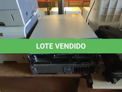 LOTE 167 - 03 SERVIDORES. (NO ESTADO) ATENÇÃO! FAZER A VISITAÇÃO ANTES DE ARREMATAR, NÃO SABEMOS SE FUNCIONA, LEILÃO NÃO TEM GARANTIA E NEM DEVOLUÇÃO, SUJEITO A POSSÍVEIS AVARIAS VISÍVEIS/OCULTAS E/OU AUSÊNCIA DE COMPONENTES.