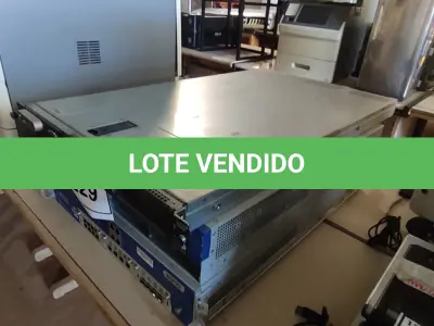 LOTE 229 - 03 GABINETES DE SERVIDOR COM AVARIAS. (NO ESTADO) ATENÇÃO! FAZER A VISITAÇÃO ANTES DE ARREMATAR, NÃO SABEMOS SE FUNCIONA, LEILÃO NÃO TEM GARANTIA E NEM DEVOLUÇÃO, SUJEITO A POSSÍVEIS AVARIAS VISÍVEIS/OCULTAS E/OU AUSÊNCIA DE COMPONENTES.