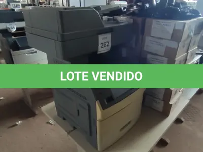 LOTE 262 - 01 IMPRESSORA MULTIFUNCIONAL MODELO X656DE MARCA LEXMARK. (NO ESTADO) ATENÇÃO! FAZER A VISITAÇÃO ANTES DE ARREMATAR, NÃO SABEMOS SE FUNCIONA, LEILÃO NÃO TEM GARANTIA E NEM DEVOLUÇÃO, SUJEITO A POSSÍVEIS AVARIAS VISÍVEIS/OCULTAS E/OU AUSÊNCIA DE COMPONENTES.