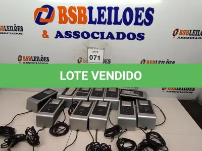 LOTE 071 - 11 SCANNER BIOMÉTRICO. (NO ESTADO) ATENÇÃO! FAZER A VISITAÇÃO ANTES DE ARREMATAR, NÃO SABEMOS SE FUNCIONA, LEILÃO NÃO TEM GARANTIA E NEM DEVOLUÇÃO, SUJEITO A POSSÍVEIS AVARIAS VISÍVEIS/OCULTAS E/OU AUSÊNCIA DE COMPONENTES.