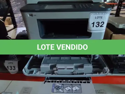 LOTE 132 - 01 IMPRESSORA MULTIFUNCIONAL SCX-5835NX SAMSUNG. (NO ESTADO) ATENÇÃO! FAZER A VISITAÇÃO ANTES DE ARREMATAR, NÃO SABEMOS SE FUNCIONA, LEILÃO NÃO TEM GARANTIA E NEM DEVOLUÇÃO, SUJEITO A POSSÍVEIS AVARIAS VISÍVEIS/OCULTAS E/OU AUSÊNCIA DE COMPONENTES.