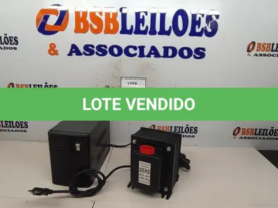 LOTE 146 - 01 ESTABILIZADOR E 01 TRANSFORMADOR ISOLADOR. (NO ESTADO) ATENÇÃO! FAZER A VISITAÇÃO ANTES DE ARREMATAR, NÃO SABEMOS SE FUNCIONA, LEILÃO NÃO TEM GARANTIA E NEM DEVOLUÇÃO, SUJEITO A POSSÍVEIS AVARIAS VISÍVEIS/OCULTAS E/OU AUSÊNCIA DE COMPONENTES.