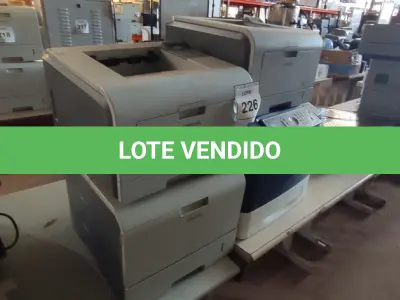 LOTE 226 - 04 IMPRESSORAS SENDO 03 ML-3471 MARCA SAMSUNG E 01 PHASER 400MARCA XEROX. (NO ESTADO) ATENÇÃO! FAZER A VISITAÇÃO ANTES DE ARREMATAR, NÃO SABEMOS SE FUNCIONA, LEILÃO NÃO TEM GARANTIA E NEM DEVOLUÇÃO, SUJEITO A POSSÍVEIS AVARIAS VISÍVEIS/OCULTAS E/OU AUSÊNCIA DE COMPONENTES.
