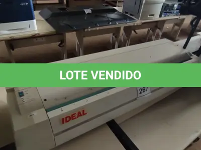 LOTE 267 - 01 SCANNER DE GRANDE FORMATO MODELO FSS 8300 FULL SCALE SCANER MARCA IDEAL. (NO ESTADO) ATENÇÃO! FAZER A VISITAÇÃO ANTES DE ARREMATAR, NÃO SABEMOS SE FUNCIONA, LEILÃO NÃO TEM GARANTIA E NEM DEVOLUÇÃO, SUJEITO A POSSÍVEIS AVARIAS VISÍVEIS/OCULTAS E/OU AUSÊNCIA DE COMPONENTES.