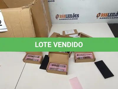 LOTE 162 - 01 LOTE COM DIVERSOS MÓDULOS SFP TRANSCEIVER. (NO ESTADO) ATENÇÃO! FAZER A VISITAÇÃO ANTES DE ARREMATAR, NÃO SABEMOS SE FUNCIONA, LEILÃO NÃO TEM GARANTIA E NEM DEVOLUÇÃO, SUJEITO A POSSÍVEIS AVARIAS VISÍVEIS/OCULTAS E/OU AUSÊNCIA DE COMPONENTES.