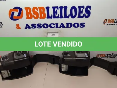 LOTE 109 - 02 RELÓGIOS DE PONTO. (NO ESTADO) ATENÇÃO! FAZER A VISITAÇÃO ANTES DE ARREMATAR, NÃO SABEMOS SE FUNCIONA, LEILÃO NÃO TEM GARANTIA E NEM DEVOLUÇÃO, SUJEITO A POSSÍVEIS AVARIAS VISÍVEIS/OCULTAS E/OU AUSÊNCIA DE COMPONENTES.