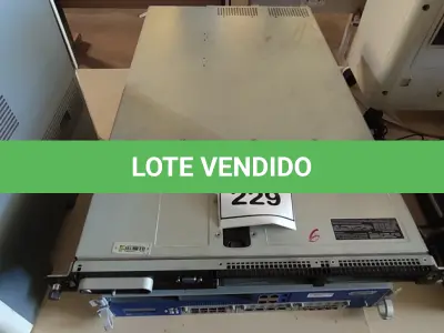 LOTE 229 - 03 GABINETES DE SERVIDOR COM AVARIAS. (NO ESTADO) ATENÇÃO! FAZER A VISITAÇÃO ANTES DE ARREMATAR, NÃO SABEMOS SE FUNCIONA, LEILÃO NÃO TEM GARANTIA E NEM DEVOLUÇÃO, SUJEITO A POSSÍVEIS AVARIAS VISÍVEIS/OCULTAS E/OU AUSÊNCIA DE COMPONENTES.