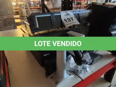 LOTE 137 - 01 EQUIPAMENTOS DE VÍDEO. (NO ESTADO) ATENÇÃO! FAZER A VISITAÇÃO ANTES DE ARREMATAR, NÃO SABEMOS SE FUNCIONA, LEILÃO NÃO TEM GARANTIA E NEM DEVOLUÇÃO, SUJEITO A POSSÍVEIS AVARIAS VISÍVEIS/OCULTAS E/OU AUSÊNCIA DE COMPONENTES.