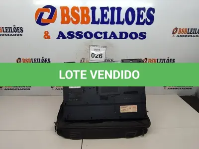 LOTE 026 - 01 NOTEBOOK SEM FONTE E SEM BATERIA COM CASE MARCA HP. (NO ESTADO) ATENÇÃO! FAZER A VISITAÇÃO ANTES DE ARREMATAR, NÃO SABEMOS SE FUNCIONA, LEILÃO NÃO TEM GARANTIA E NEM DEVOLUÇÃO, SUJEITO A POSSÍVEIS AVARIAS VISÍVEIS/OCULTAS E/OU AUSÊNCIA DE COMPONENTES.