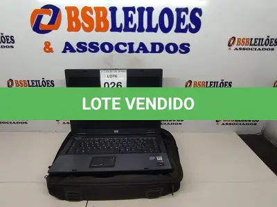 LOTE 026 - 01 NOTEBOOK SEM FONTE E SEM BATERIA COM CASE MARCA HP. (NO ESTADO) ATENÇÃO! FAZER A VISITAÇÃO ANTES DE ARREMATAR, NÃO SABEMOS SE FUNCIONA, LEILÃO NÃO TEM GARANTIA E NEM DEVOLUÇÃO, SUJEITO A POSSÍVEIS AVARIAS VISÍVEIS/OCULTAS E/OU AUSÊNCIA DE COMPONENTES.