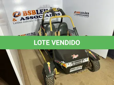 LOTE 305 - 01 MINI BUGGY FAPINHA COM MOTOR 4 TEMPOS DA HONDA. (NO ESTADO)