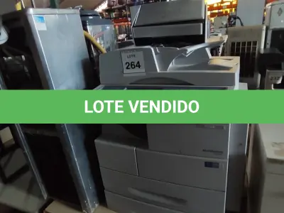 LOTE 264 - 01 IMPRESSORA MULTIFUNCIONAL 6555NX MARCA SAMSUNG E 01 SCANNER. (NO ESTADO) ATENÇÃO! FAZER A VISITAÇÃO ANTES DE ARREMATAR, NÃO SABEMOS SE FUNCIONA, LEILÃO NÃO TEM GARANTIA E NEM DEVOLUÇÃO, SUJEITO A POSSÍVEIS AVARIAS VISÍVEIS/OCULTAS E/OU AUSÊNCIA DE COMPONENTES.
