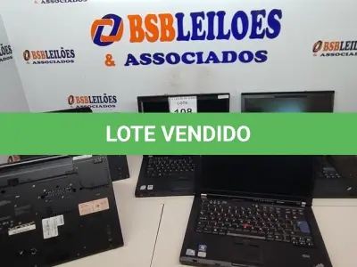 LOTE 108 - 05 NOTEBOOKS PARA RETIRADA DE PEÇAS. (NO ESTADO) ATENÇÃO! FAZER A VISITAÇÃO ANTES DE ARREMATAR, NÃO SABEMOS SE FUNCIONA, LEILÃO NÃO TEM GARANTIA E NEM DEVOLUÇÃO, SUJEITO A POSSÍVEIS AVARIAS VISÍVEIS/OCULTAS E/OU AUSÊNCIA DE COMPONENTES.