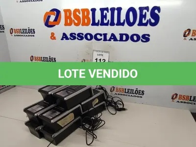 LOTE 112 - 01 LOTE COM 10 LEITORES BIOMÉTRICOS MARCA SUPREMA. (NO ESTADO) ATENÇÃO! FAZER A VISITAÇÃO ANTES DE ARREMATAR, NÃO SABEMOS SE FUNCIONA, LEILÃO NÃO TEM GARANTIA E NEM DEVOLUÇÃO, SUJEITO A POSSÍVEIS AVARIAS VISÍVEIS/OCULTAS E/OU AUSÊNCIA DE COMPONENTES.