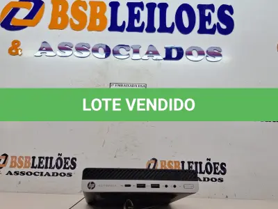 LOTE 313 - 01 CPU HP ELITE DESCK SEM FONTE.  (NO ESTADO EM QUE SE ENCONTRA. SUJEITO A AVARIAS OCULTAS/VISÍVEIS.) BD0081M
