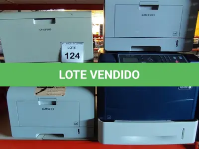 LOTE 124 - 04 IMPRESSORAS, SENDO 03 MODELOS ML 3561ND, ML3471 MARCA SAMSUNG E 01 IMPRESSORA MULTIFUNCIONAL PHASER 4600 MARCAS XEROX. (NO ESTADO) ATENÇÃO! FAZER A VISITAÇÃO ANTES DE ARREMATAR, NÃO SABEMOS SE FUNCIONA, LEILÃO NÃO TEM GARANTIA E NEM DEVOLUÇÃO, SUJEITO A POSSÍVEIS AVARIAS VISÍVEIS/OCULTAS E/OU AUSÊNCIA DE COMPONENTES.