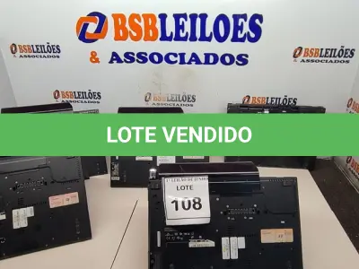 LOTE 108 - 05 NOTEBOOKS PARA RETIRADA DE PEÇAS. (NO ESTADO) ATENÇÃO! FAZER A VISITAÇÃO ANTES DE ARREMATAR, NÃO SABEMOS SE FUNCIONA, LEILÃO NÃO TEM GARANTIA E NEM DEVOLUÇÃO, SUJEITO A POSSÍVEIS AVARIAS VISÍVEIS/OCULTAS E/OU AUSÊNCIA DE COMPONENTES.