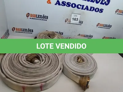 LOTE 163 - 03 MANGUEIRAS DE EVACUAÇÃO FLEXÍVEL. (NO ESTADO) ATENÇÃO! FAZER A VISITAÇÃO ANTES DE ARREMATAR, NÃO SABEMOS SE FUNCIONA, LEILÃO NÃO TEM GARANTIA E NEM DEVOLUÇÃO, SUJEITO A POSSÍVEIS AVARIAS VISÍVEIS/OCULTAS E/OU AUSÊNCIA DE COMPONENTES.