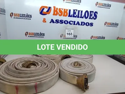 LOTE 163 - 03 MANGUEIRAS DE EVACUAÇÃO FLEXÍVEL. (NO ESTADO) ATENÇÃO! FAZER A VISITAÇÃO ANTES DE ARREMATAR, NÃO SABEMOS SE FUNCIONA, LEILÃO NÃO TEM GARANTIA E NEM DEVOLUÇÃO, SUJEITO A POSSÍVEIS AVARIAS VISÍVEIS/OCULTAS E/OU AUSÊNCIA DE COMPONENTES.