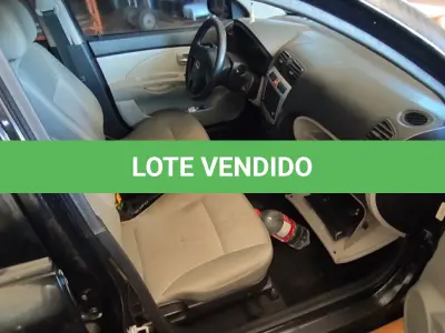 LOTE 446 - 01 KIA/PICANTO EX 3  1.0  L A GASOLINA;  NA COR PRETA; ANO 2010/2011. (NO ESTADO)