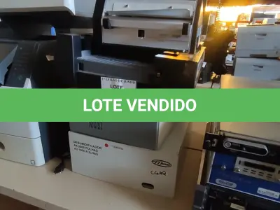 LOTE 235 - 01 DESUMIDIFICADOR, 01 IMPRESSORA BRAILE, 01 SCANNER OPSCAM, SCANER SCATRON. (NO ESTADO) ATENÇÃO! FAZER A VISITAÇÃO ANTES DE ARREMATAR, NÃO SABEMOS SE FUNCIONA, LEILÃO NÃO TEM GARANTIA E NEM DEVOLUÇÃO, SUJEITO A POSSÍVEIS AVARIAS VISÍVEIS/OCULTAS E/OU AUSÊNCIA DE COMPONENTES.