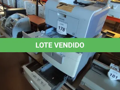 LOTE 178 - 02 IMPRESSORAS, SENDO 01 MODELO ML-3471ND MARCA SAMSUNG E 01 MODELO T654DN MARCA LEXMARK. (NO ESTADO) ATENÇÃO! FAZER A VISITAÇÃO ANTES DE ARREMATAR, NÃO SABEMOS SE FUNCIONA, LEILÃO NÃO TEM GARANTIA E NEM DEVOLUÇÃO, SUJEITO A POSSÍVEIS AVARIAS VISÍVEIS/OCULTAS E/OU AUSÊNCIA DE COMPONENTES.