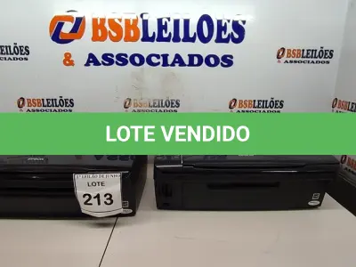 LOTE 213 - 02 IMPRESSORAS TX410 EPSON. (NO ESTADO) ATENÇÃO! FAZER A VISITAÇÃO ANTES DE ARREMATAR, NÃO SABEMOS SE FUNCIONA, LEILÃO NÃO TEM GARANTIA E NEM DEVOLUÇÃO, SUJEITO A POSSÍVEIS AVARIAS VISÍVEIS/OCULTAS E/OU AUSÊNCIA DE COMPONENTES.
