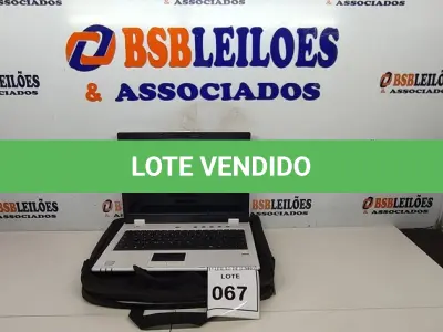 LOTE 067 - 01 NOTEBOOK MODELO FT00 19V MARCA DATEN SEM CARREGADOR COM CASE. (NO ESTADO) ATENÇÃO! FAZER A VISITAÇÃO ANTES DE ARREMATAR, NÃO SABEMOS SE FUNCIONA, LEILÃO NÃO TEM GARANTIA E NEM DEVOLUÇÃO, SUJEITO A POSSÍVEIS AVARIAS VISÍVEIS/OCULTAS E/OU AUSÊNCIA DE COMPONENTES.