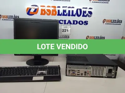 LOTE 221 - 01 COMPUTADOR COMPLETO MARCA ITAUTEC. (NO ESTADO) ATENÇÃO! FAZER A VISITAÇÃO ANTES DE ARREMATAR, NÃO SABEMOS SE FUNCIONA, LEILÃO NÃO TEM GARANTIA E NEM DEVOLUÇÃO, SUJEITO A POSSÍVEIS AVARIAS VISÍVEIS/OCULTAS E/OU AUSÊNCIA DE COMPONENTES.