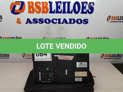 LOTE 064 - 01 NOTEBOOK MODELO FT02 19V MARCA DATEN SEM CARREGADOR COM CASE. (NO ESTADO) ATENÇÃO! FAZER A VISITAÇÃO ANTES DE ARREMATAR, NÃO SABEMOS SE FUNCIONA, LEILÃO NÃO TEM GARANTIA E NEM DEVOLUÇÃO, SUJEITO A POSSÍVEIS AVARIAS VISÍVEIS/OCULTAS E/OU AUSÊNCIA DE COMPONENTES.