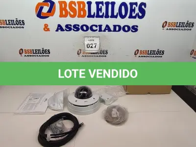 LOTE 027 - 01 CÂMERA DE SEGURANÇA DOME AXIS P3343-VE 12MM. (NO ESTADO) ATENÇÃO! FAZER A VISITAÇÃO ANTES DE ARREMATAR, NÃO SABEMOS SE FUNCIONA, LEILÃO NÃO TEM GARANTIA E NEM DEVOLUÇÃO, SUJEITO A POSSÍVEIS AVARIAS VISÍVEIS/OCULTAS E/OU AUSÊNCIA DE COMPONENTES.