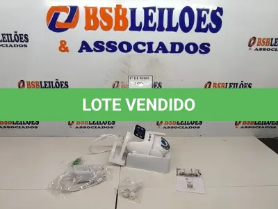 LOTE 030 - 01 CÂMERA DUPLA IP WIFI INTELIGENTE EXTERNA APPS YOOSEE ALTO FALANTE MICROFONE GIRA 360GRAUS COM LEDES BRANCO FOTOSSENSÍVEL 1080P   (NOVO) (NO ESTADO) ATENÇÃO! FAZER A VISITAÇÃO ANTES DE ARREMATAR, NÃO SABEMOS SE FUNCIONA. LEILÃO NÃO TEM GARANTIA E NEM DEVOLUÇÃO, SUJEITO A POSSÍVEIS AVARIAS VISÍVEIS/OCULTAS E/OU AUSÊNCIA DE COMPONENTES.