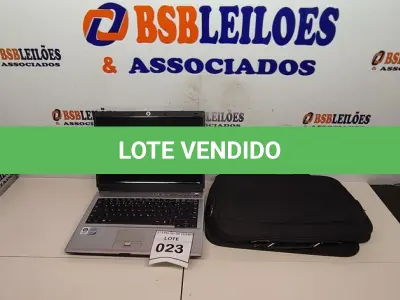 LOTE 023 - 01 NOTEBOOK SEM FONTE E SEM BATERIA COM CASE MARCA POSITIVO.  ATENÇÃO! FAZER A VISITAÇÃO ANTES DE ARREMATAR, NÃO SABEMOS SE FUNCIONA, LEILÃO NÃO TEM GARANTIA E NEM DEVOLUÇÃO, SUJEITO A POSSÍVEIS AVARIAS VISÍVEIS/OCULTAS E/OU AUSÊNCIA DE COMPONENTES.