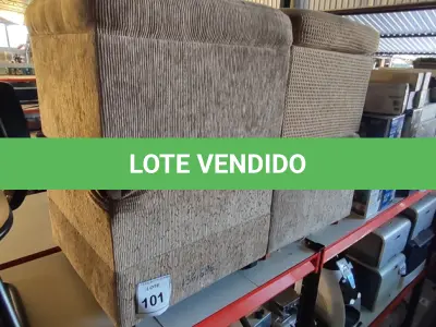 LOTE 101 - 04 PUFFS. (NO ESTADO) ATENÇÃO! FAZER A VISITAÇÃO ANTES DE ARREMATAR, NÃO SABEMOS SE FUNCIONA, LEILÃO NÃO TEM GARANTIA E NEM DEVOLUÇÃO, SUJEITO A POSSÍVEIS AVARIAS VISÍVEIS/OCULTAS E/OU AUSÊNCIA DE COMPONENTES.