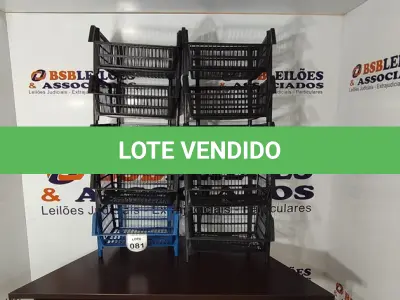 LOTE 081 - 10 CESTAS ORGANIZADORAS. (NO ESTADO) ATENÇÃO! FAZER A VISITAÇÃO ANTES DE ARREMATAR, NÃO SABEMOS SE FUNCIONA, LEILÃO NÃO TEM GARANTIA E NEM DEVOLUÇÃO, SUJEITO A POSSÍVEIS AVARIAS VISÍVEIS/OCULTAS E/OU AUSÊNCIA DE COMPONENTES.