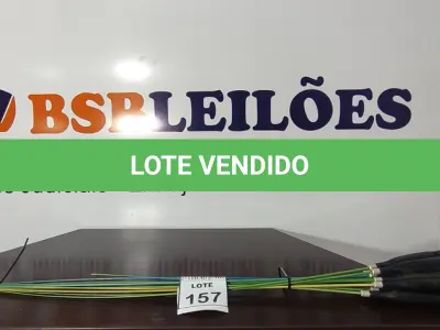 LOTE 157 - 06 VARAS DE FIBRA. (NO ESTADO) ATENÇÃO! FAZER A VISITAÇÃO ANTES DE ARREMATAR, NÃO SABEMOS SE FUNCIONA, LEILÃO NÃO TEM GARANTIA E NEM DEVOLUÇÃO, SUJEITO A POSSÍVEIS AVARIAS VISÍVEIS/OCULTAS E/OU AUSÊNCIA DE COMPONENTES.