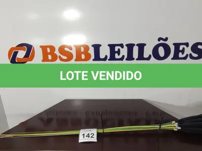 LOTE 142 - 11 VARAS DE FIBRA. (NO ESTADO) ATENÇÃO! FAZER A VISITAÇÃO ANTES DE ARREMATAR, NÃO SABEMOS SE FUNCIONA, LEILÃO NÃO TEM GARANTIA E NEM DEVOLUÇÃO, SUJEITO A POSSÍVEIS AVARIAS VISÍVEIS/OCULTAS E/OU AUSÊNCIA DE COMPONENTES.