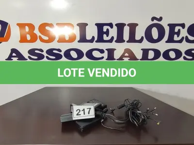 LOTE 217 - 05 FONTES PARA NOTEBOOKS VOLTAGENS DIVERSAS. (NO ESTADO) ATENÇÃO! FAZER A VISITAÇÃO ANTES DE ARREMATAR, NÃO SABEMOS SE FUNCIONA, LEILÃO NÃO TEM GARANTIA E NEM DEVOLUÇÃO, SUJEITO A POSSÍVEIS AVARIAS VISÍVEIS/OCULTAS E/OU AUSÊNCIA DE COMPONENTES.