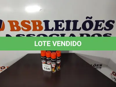 LOTE 156 - 10 TINTAS SPRAY DE CORES DIVERSAS. (NO ESTADO) ATENÇÃO! FAZER A VISITAÇÃO ANTES DE ARREMATAR, NÃO SABEMOS SE FUNCIONA, LEILÃO NÃO TEM GARANTIA E NEM DEVOLUÇÃO, SUJEITO A POSSÍVEIS AVARIAS VISÍVEIS/OCULTAS E/OU AUSÊNCIA DE COMPONENTES.