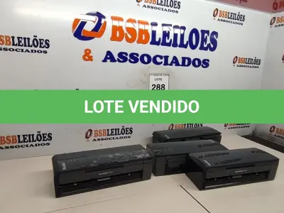 LOTE 288 - 04 SCANNERS I940 SENDO 01 COM FONTE MARCA KODAK. (NO ESTADO) ATENÇÃO! FAZER A VISITAÇÃO ANTES DE ARREMATAR, NÃO SABEMOS SE FUNCIONA, LEILÃO NÃO TEM GARANTIA E NEM DEVOLUÇÃO, SUJEITO A POSSÍVEIS AVARIAS VISÍVEIS/OCULTAS E/OU AUSÊNCIA DE COMPONENTES.