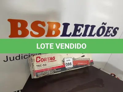 LOTE 086 - 01 CORTADOR DE PISOS E CERÂMICAS E PORCELANATOS MODELO TEC-50 MARCA CORTAG. (NO ESTADO) ATENÇÃO! FAZER A VISITAÇÃO ANTES DE ARREMATAR, NÃO SABEMOS SE FUNCIONA, LEILÃO NÃO TEM GARANTIA E NEM DEVOLUÇÃO, SUJEITO A POSSÍVEIS AVARIAS VISÍVEIS/OCULTAS E/OU AUSÊNCIA DE COMPONENTES.