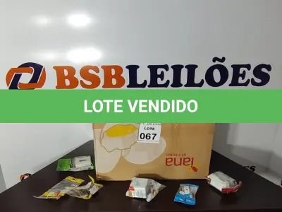 LOTE 067 - 01 LOTE COM GRANDE QUANTIDADE DE INTERRUPTORES E TOMADAS DIVERSAS. (NO ESTADO) ATENÇÃO! FAZER A VISITAÇÃO ANTES DE ARREMATAR, NÃO SABEMOS SE FUNCIONA, LEILÃO NÃO TEM GARANTIA E NEM DEVOLUÇÃO, SUJEITO A POSSÍVEIS AVARIAS VISÍVEIS/OCULTAS E/OU AUSÊNCIA DE COMPONENTES.