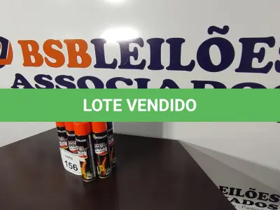 LOTE 156 - 10 TINTAS SPRAY DE CORES DIVERSAS. (NO ESTADO) ATENÇÃO! FAZER A VISITAÇÃO ANTES DE ARREMATAR, NÃO SABEMOS SE FUNCIONA, LEILÃO NÃO TEM GARANTIA E NEM DEVOLUÇÃO, SUJEITO A POSSÍVEIS AVARIAS VISÍVEIS/OCULTAS E/OU AUSÊNCIA DE COMPONENTES.