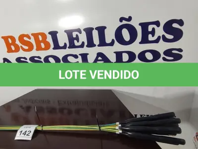 LOTE 142 - 11 VARAS DE FIBRA. (NO ESTADO) ATENÇÃO! FAZER A VISITAÇÃO ANTES DE ARREMATAR, NÃO SABEMOS SE FUNCIONA, LEILÃO NÃO TEM GARANTIA E NEM DEVOLUÇÃO, SUJEITO A POSSÍVEIS AVARIAS VISÍVEIS/OCULTAS E/OU AUSÊNCIA DE COMPONENTES.