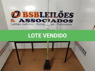 LOTE 212 - 11 VARAS DE FIBRA. (NO ESTADO) ATENÇÃO! FAZER A VISITAÇÃO ANTES DE ARREMATAR, NÃO SABEMOS SE FUNCIONA, LEILÃO NÃO TEM GARANTIA E NEM DEVOLUÇÃO, SUJEITO A POSSÍVEIS AVARIAS VISÍVEIS/OCULTAS E/OU AUSÊNCIA DE COMPONENTES.