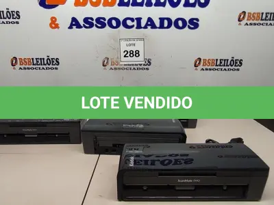 LOTE 288 - 04 SCANNERS I940 SENDO 01 COM FONTE MARCA KODAK. (NO ESTADO) ATENÇÃO! FAZER A VISITAÇÃO ANTES DE ARREMATAR, NÃO SABEMOS SE FUNCIONA, LEILÃO NÃO TEM GARANTIA E NEM DEVOLUÇÃO, SUJEITO A POSSÍVEIS AVARIAS VISÍVEIS/OCULTAS E/OU AUSÊNCIA DE COMPONENTES.