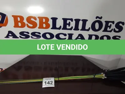 LOTE 142 - 11 VARAS DE FIBRA. (NO ESTADO) ATENÇÃO! FAZER A VISITAÇÃO ANTES DE ARREMATAR, NÃO SABEMOS SE FUNCIONA, LEILÃO NÃO TEM GARANTIA E NEM DEVOLUÇÃO, SUJEITO A POSSÍVEIS AVARIAS VISÍVEIS/OCULTAS E/OU AUSÊNCIA DE COMPONENTES.