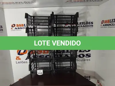 LOTE 054 - 10 CESTAS ORGANIZADORAS NA COR PRETA. (NO ESTADO) ATENÇÃO! FAZER A VISITAÇÃO ANTES DE ARREMATAR, NÃO SABEMOS SE FUNCIONA, LEILÃO NÃO TEM GARANTIA E NEM DEVOLUÇÃO, SUJEITO A POSSÍVEIS AVARIAS VISÍVEIS/OCULTAS E/OU AUSÊNCIA DE COMPONENTES.