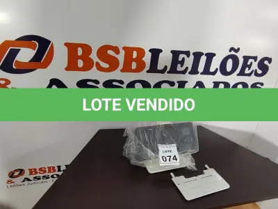 LOTE 074 - 01 SCANNER MODELO I1150 MARCA KODAK. (NOVO) ATENÇÃO! FAZER A VISITAÇÃO ANTES DE ARREMATAR, NÃO SABEMOS SE FUNCIONA, LEILÃO NÃO TEM GARANTIA E NEM DEVOLUÇÃO, SUJEITO A POSSÍVEIS AVARIAS VISÍVEIS/OCULTAS E/OU AUSÊNCIA DE COMPONENTES.